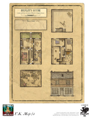 Shipley's House map
