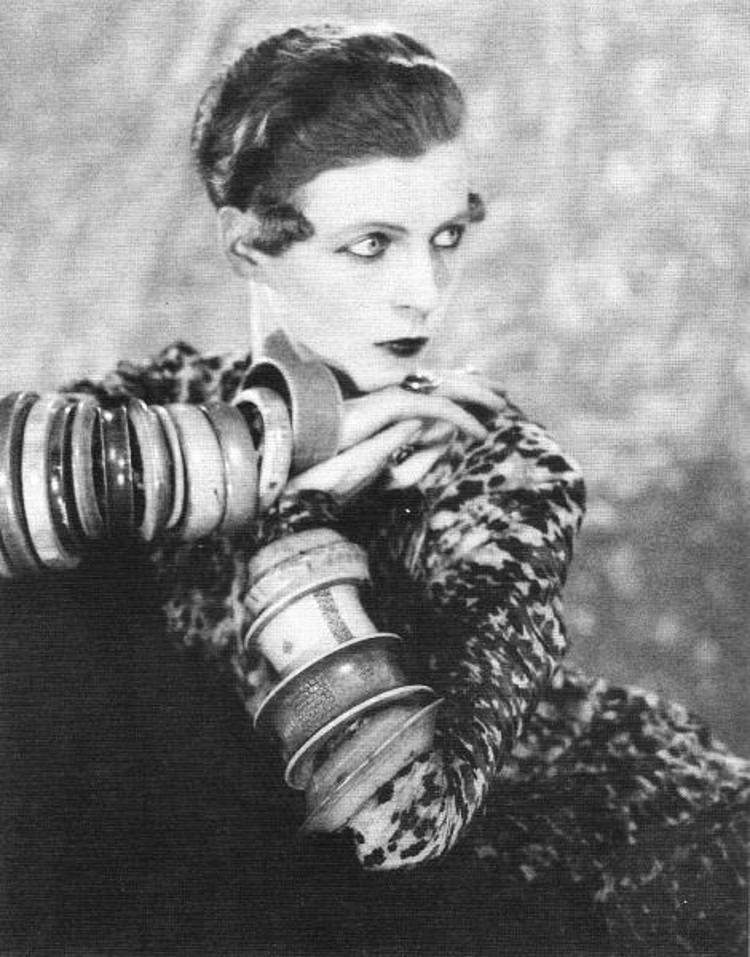 Nancy Cunard photographed by Man Ray