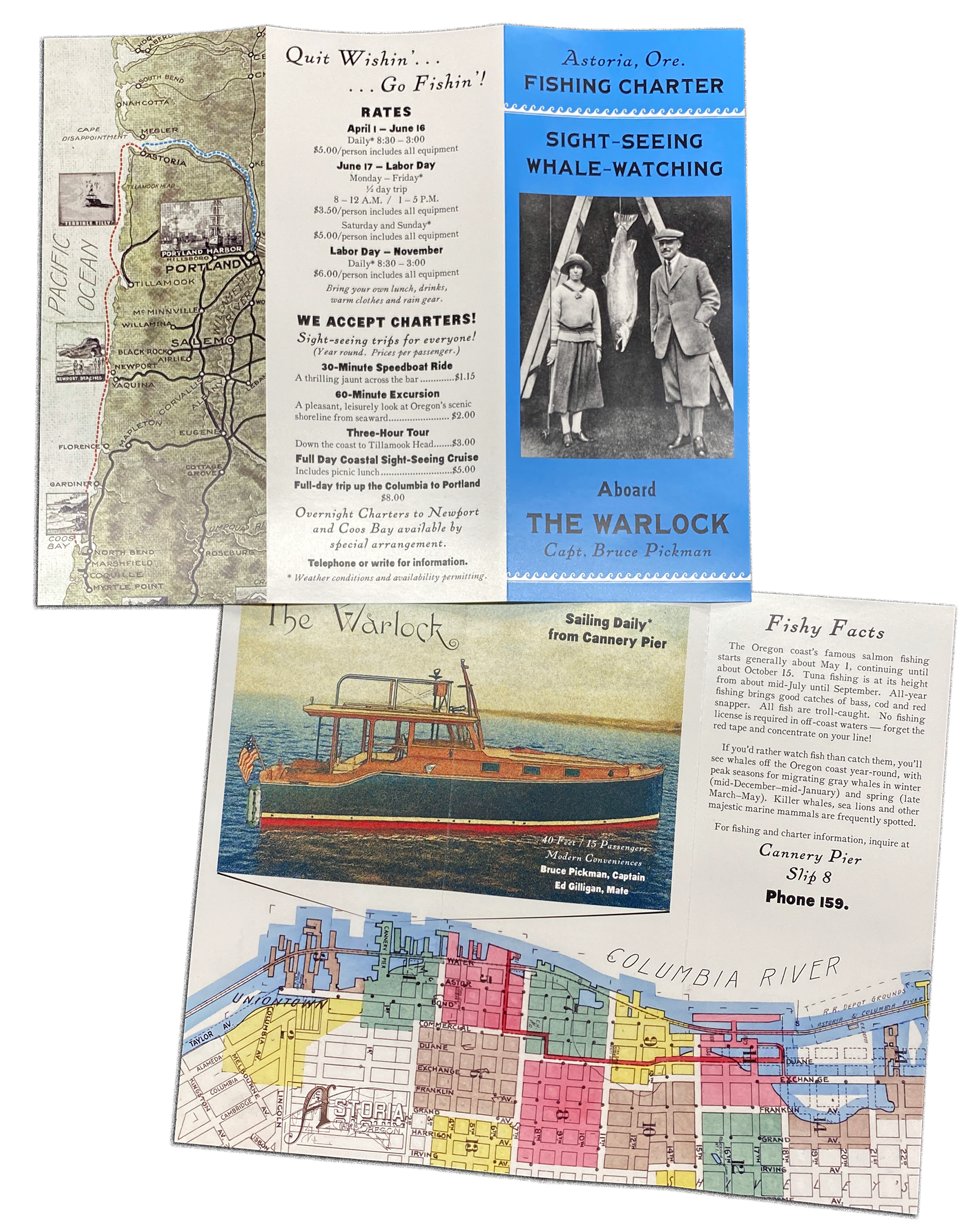 Charter boat brochure