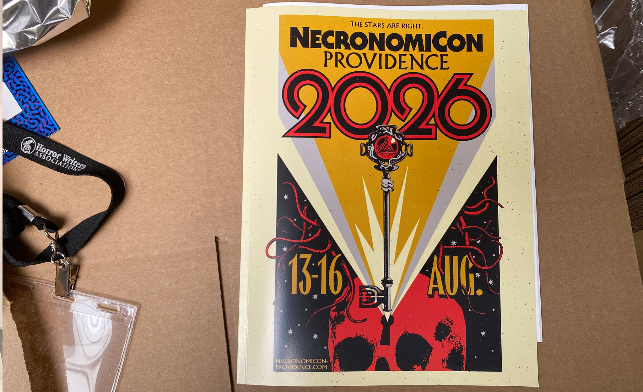 NecronomiCon program cover