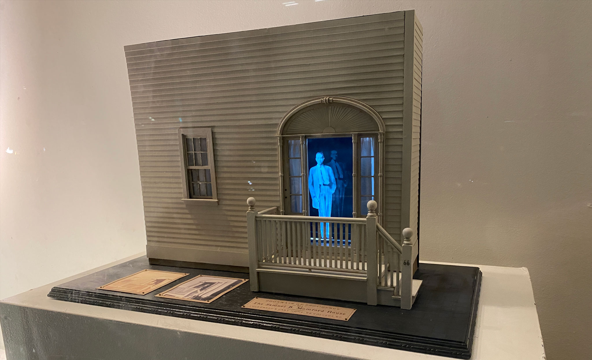 66 College St. doorway model