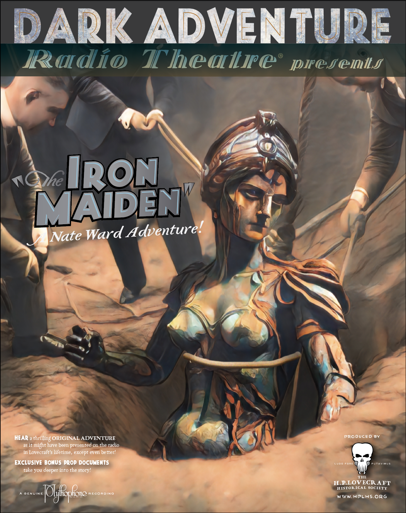 Mockup cover art for The Iron Maiden