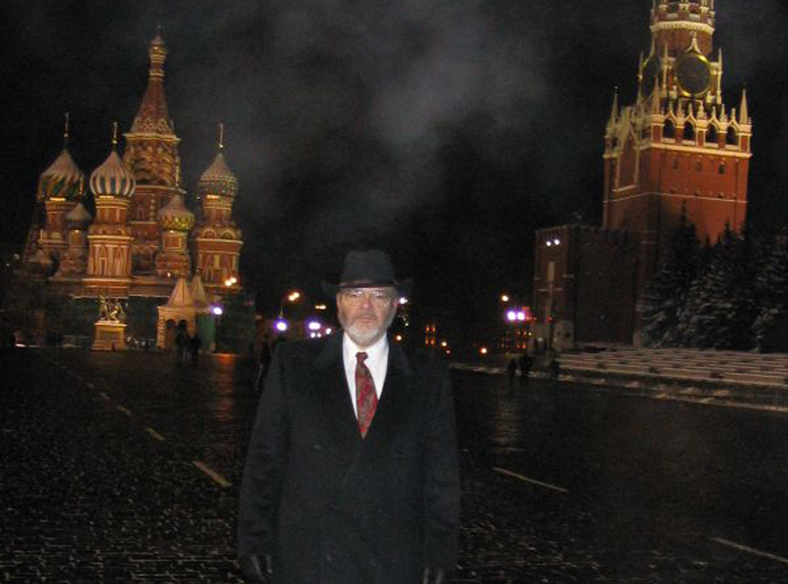 David Laughton in Moscow