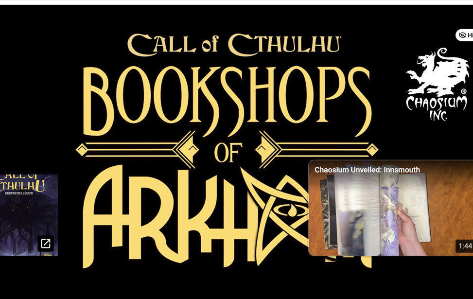 Bookshops of Arkham screen capture