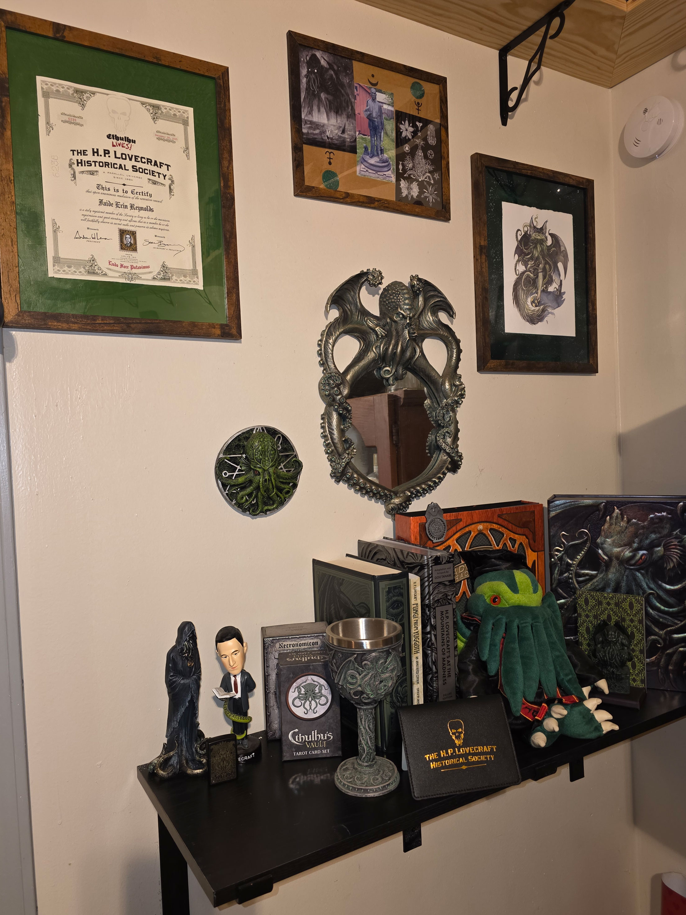 Jaine's new shelf