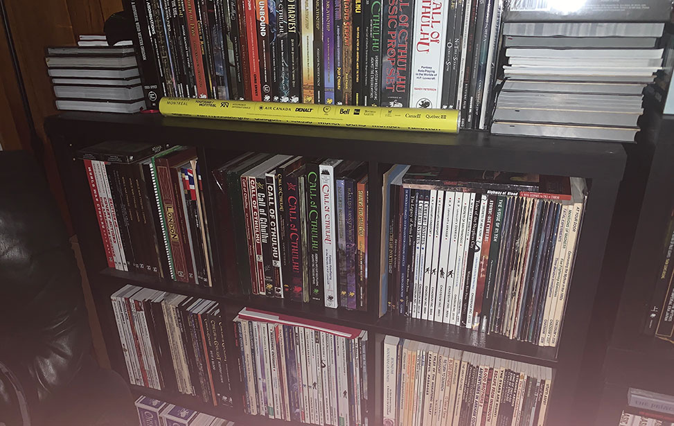 Matt's game shelf