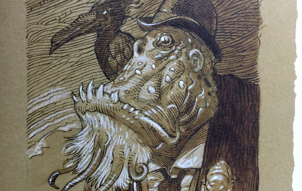 Innsmouth: The Lost Drawings of Mannish Sycovia