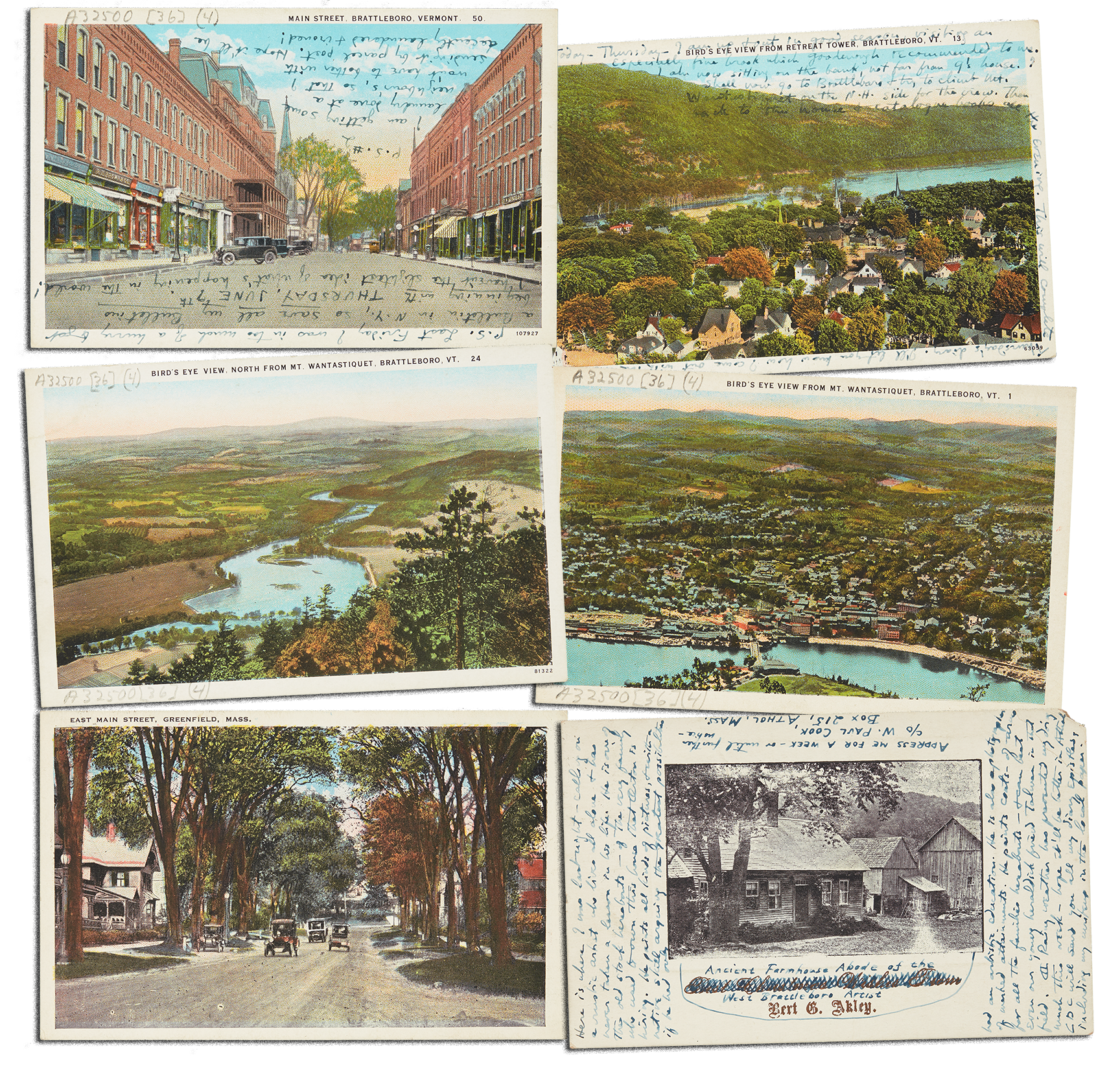 postcard array