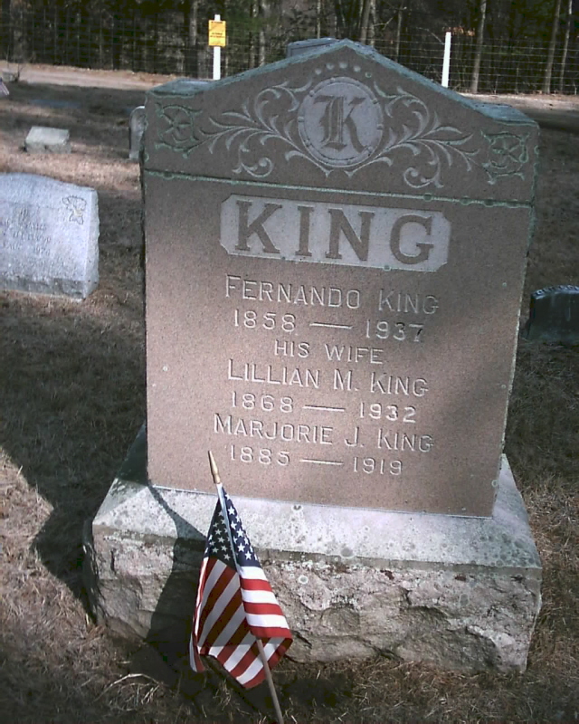King tombstone